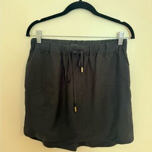 Banana Republic Black Drawstring Shirt